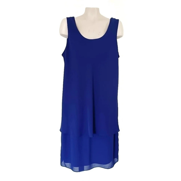 Vintage PATRA Layered Tank Midi Dress Wedding Mermaidcore - Picture 1 of 6